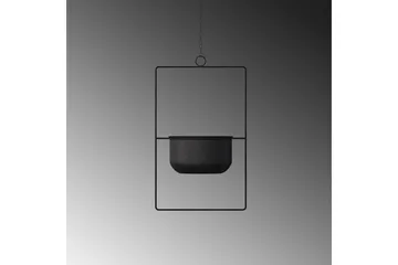 Dekorativ Kruka Jathen Svart - Svart - Inredning - Dekoration & inredningsdetaljer - Krukor & ytterkrukor - Väggkruka