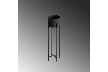 Dekorativ Kruka Mirven Svart 23 x 23 x 78 cm - 23 x 23 x 78 cm - Utemöbler & utemiljö - Balkong & altan - Balkongodling