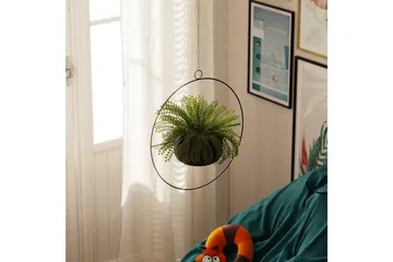 Dekorativ Kruka Velmor Svart - Svart - Inredning - Dekoration & inredningsdetaljer - Krukor & ytterkrukor - Väggkruka