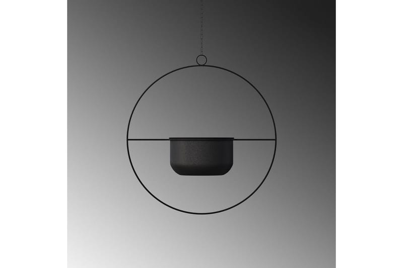 Dekorativ Kruka Velmor Svart - Svart - Inredning - Dekoration & inredningsdetaljer - Krukor & ytterkrukor - Väggkruka