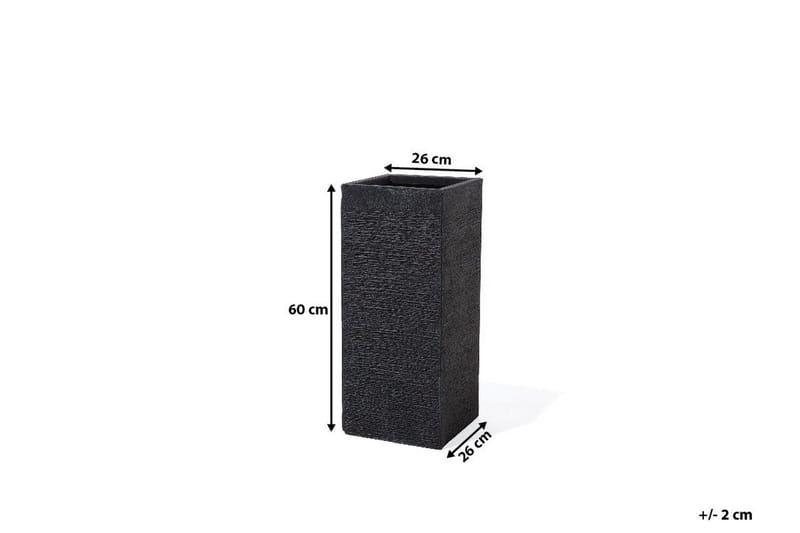 Dion Kruka 26 cm - Svart - Inredning - Dekoration & inredningsdetaljer - Krukor & ytterkrukor