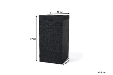 Dion Kruka 40 cm - Svart - Inredning - Dekoration & inredningsdetaljer - Krukor & ytterkrukor