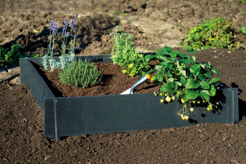 Nature Upphöjd odlingslåda 19 cm 6040690 - Blomlåda & balkonglåda - Utomhuskruka