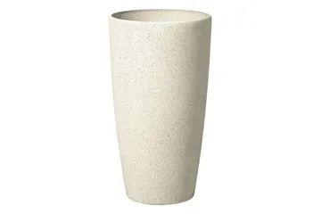 Trädgårdskruka Abdera Beige, 31x31x58 cm - Beige, 31x31x58 cm - Inredning - Dekoration & inredningsdetaljer - Krukor & ytterkrukor - Utomhuskruka
