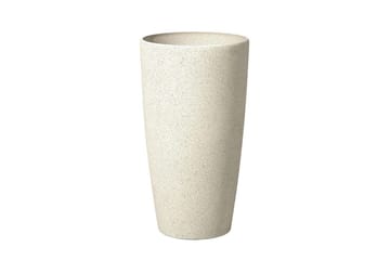 Trädgårdskruka Abdera set om 2 Beige, 31x31x58 cm - Beige, 31x31x58 cm - Inredning - Dekoration & inredningsdetaljer - Krukor & ytterkrukor - Utomhuskruka