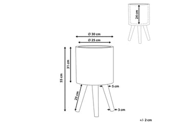 Trädgårdskruka Achilio - Inredning - Dekoration & inredningsdetaljer - Krukor & ytterkrukor - Utomhuskruka