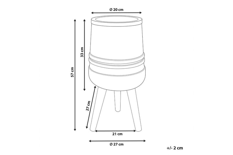 Trädgårdskruka Arisaema - Inredning - Dekoration & inredningsdetaljer - Krukor & ytterkrukor - Utomhuskruka