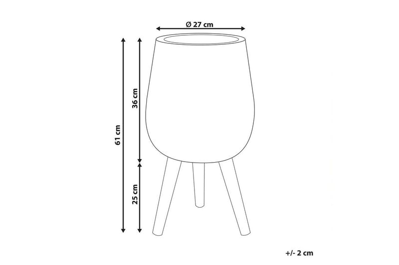 Trädgårdskruka Asclepias - Inredning - Dekoration & inredningsdetaljer - Krukor & ytterkrukor - Utomhuskruka