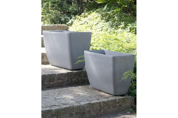 Trädgårdskruka Baris Grå - Grå - Inredning - Dekoration & inredningsdetaljer - Krukor & ytterkrukor - Utomhuskruka
