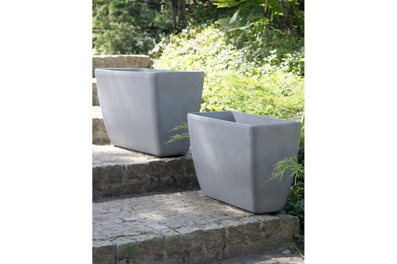 Trädgårdskruka Baris Grå - Grå - Inredning - Dekoration & inredningsdetaljer - Krukor & ytterkrukor - Utomhuskruka