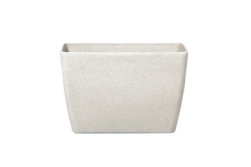 Trädgårdskruka Baris set om 2 Beige, 60x27x41 cm - Beige, 60x27x41 cm - Inredning - Dekoration & inredningsdetaljer - Krukor & ytterkrukor - Utomhuskruka