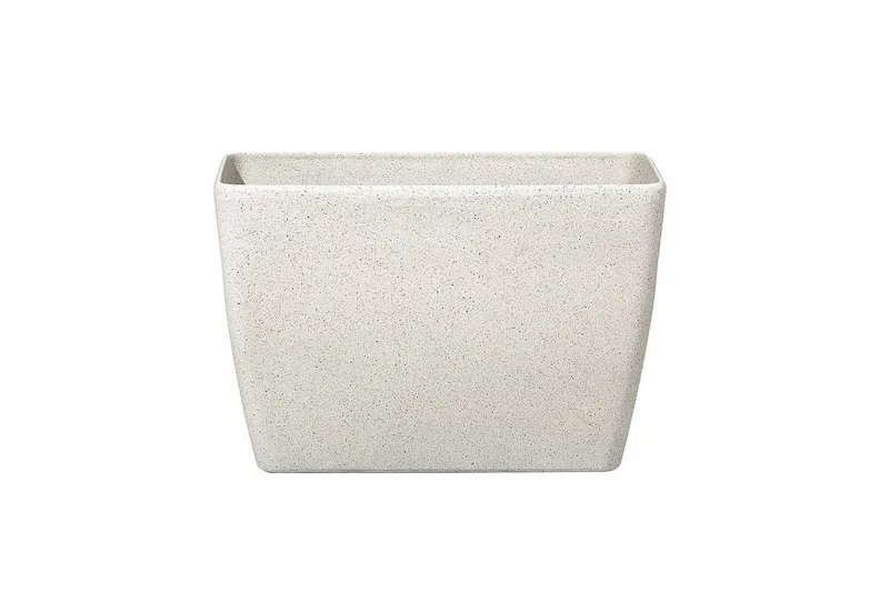 Trädgårdskruka Baris set om 2 Beige, 60x27x41 cm - Beige, 60x27x41 cm - Inredning - Dekoration & inredningsdetaljer - Krukor & ytterkrukor - Utomhuskruka
