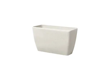 Trädgårdskruka Baris set om 2 Beige, 74x32x45 cm - Beige, 74x32x45 cm - Inredning - Dekoration & inredningsdetaljer - Krukor & ytterkrukor - Utomhuskruka