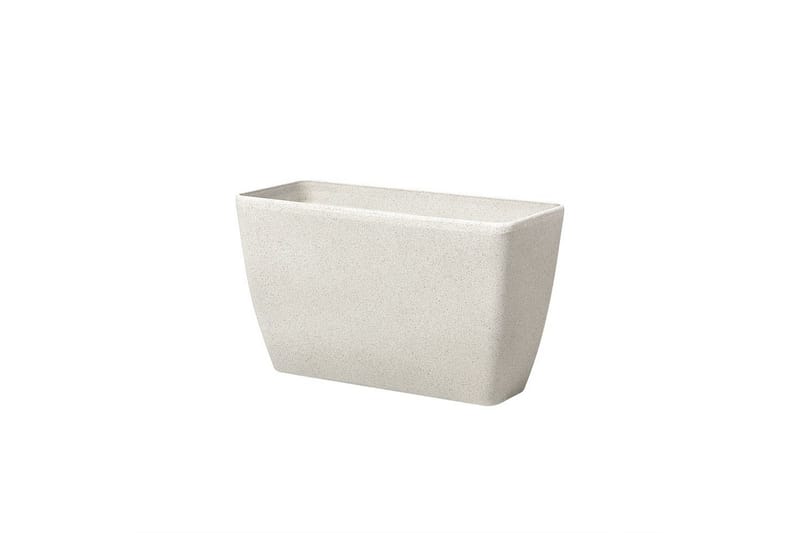 Trädgårdskruka Baris set om 2 Beige, 74x32x45 cm - Beige, 74x32x45 cm - Inredning - Dekoration & inredningsdetaljer - Krukor & ytterkrukor - Utomhuskruka