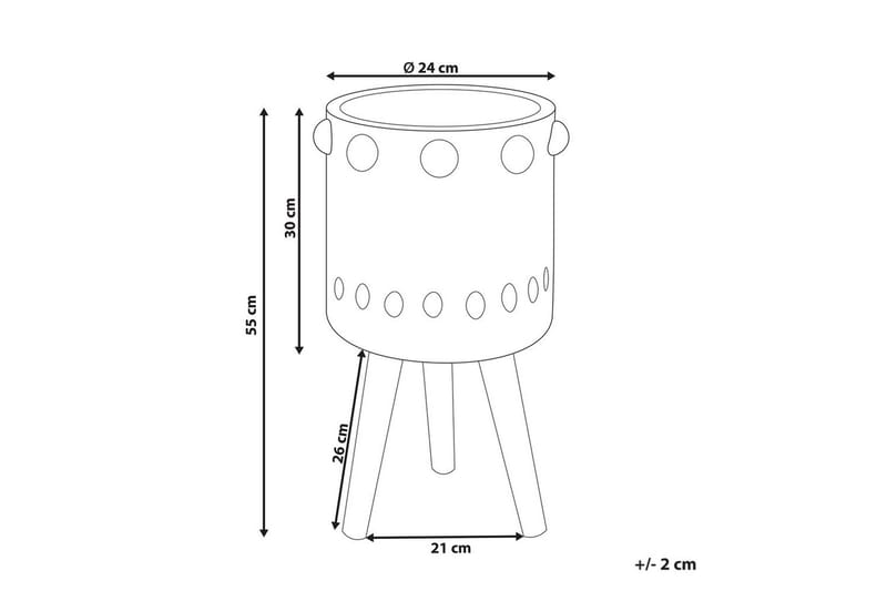 Trädgårdskruka Brunnera - Inredning - Dekoration & inredningsdetaljer - Krukor & ytterkrukor - Utomhuskruka