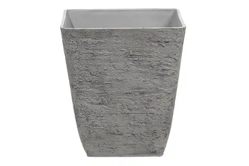 Trädgårdskruka Delos Grå, 39x39x43 cm - Grå, 39x39x43 cm - Inredning - Dekoration & inredningsdetaljer - Krukor & ytterkrukor - Utomhuskruka