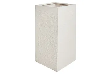 Trädgårdskruka Dion Beige, 33x33x70 cm - Beige, 33x33x70 cm - Inredning - Dekoration & inredningsdetaljer - Krukor & ytterkrukor - Utomhuskruka