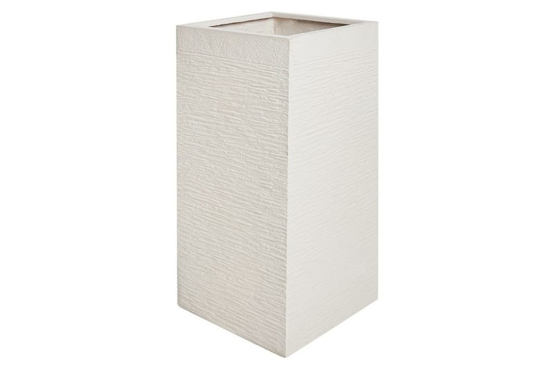 Trädgårdskruka Dion Beige, 33x33x70 cm - Beige, 33x33x70 cm - Inredning - Dekoration & inredningsdetaljer - Krukor & ytterkrukor - Utomhuskruka