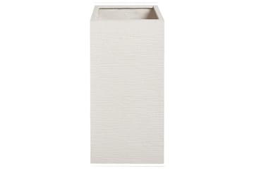 Trädgårdskruka Dion Beige, 33x33x70 cm - Beige, 33x33x70 cm - Inredning - Dekoration & inredningsdetaljer - Krukor & ytterkrukor - Utomhuskruka
