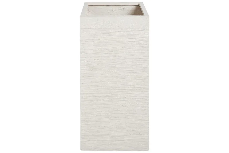 Trädgårdskruka Dion Beige, 40x40x77 cm, Beige, 40x40x77 cm