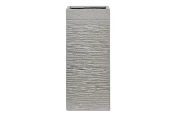 Trädgårdskruka Dion Grå, 26x26x60 cm - Grå, 26x26x60 cm - Inredning - Dekoration & inredningsdetaljer - Krukor & ytterkrukor - Utomhuskruka