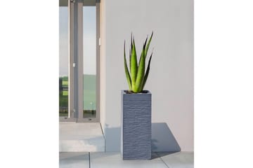 Trädgårdskruka Dion Grå, 26x26x61 cm - Grå, 26x26x61 cm - Inredning - Dekoration & inredningsdetaljer - Krukor & ytterkrukor - Utomhuskruka