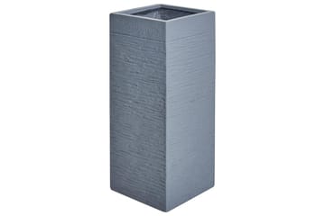 Trädgårdskruka Dion Grå, 26x26x61 cm - Grå, 26x26x61 cm - Inredning - Dekoration & inredningsdetaljer - Krukor & ytterkrukor - Utomhuskruka