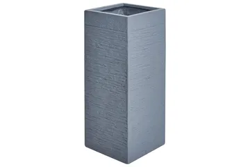Trädgårdskruka Dion Grå, 26x26x61 cm - Grå, 26x26x61 cm - Inredning - Dekoration & inredningsdetaljer - Krukor & ytterkrukor - Utomhuskruka