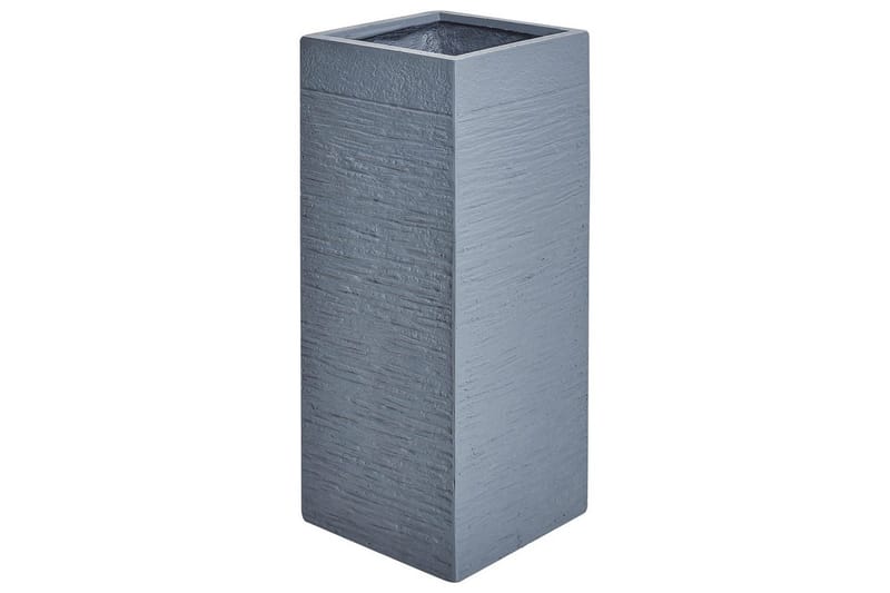 Trädgårdskruka Dion Grå, 26x26x61 cm - Grå, 26x26x61 cm - Inredning - Dekoration & inredningsdetaljer - Krukor & ytterkrukor - Utomhuskruka