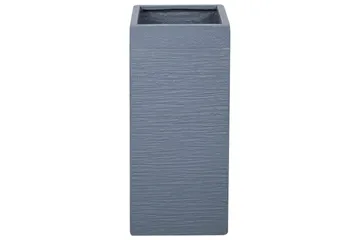 Trädgårdskruka Dion Grå, 26x26x61 cm - Grå, 26x26x61 cm - Inredning - Dekoration & inredningsdetaljer - Krukor & ytterkrukor - Utomhuskruka