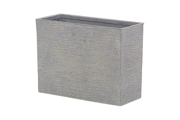 Trädgårdskruka Edessa Grå, 60x25x45 cm - Grå, 60x25x45 cm - Inredning - Dekoration & inredningsdetaljer - Krukor & ytterkrukor - Utomhuskruka