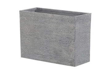 Trädgårdskruka Edessa Grå, 80x34x56 cm - Grå, 80x34x56 cm - Inredning - Dekoration & inredningsdetaljer - Krukor & ytterkrukor - Utomhuskruka