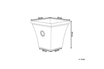Trädgårdskruka Elateia - Inredning - Dekoration & inredningsdetaljer - Krukor & ytterkrukor - Utomhuskruka