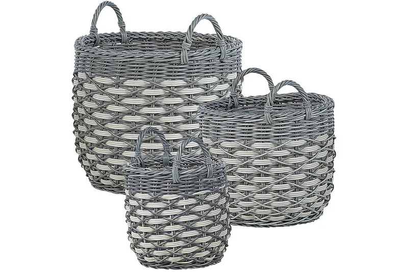 Trädgårdskruka Gefira set om 3