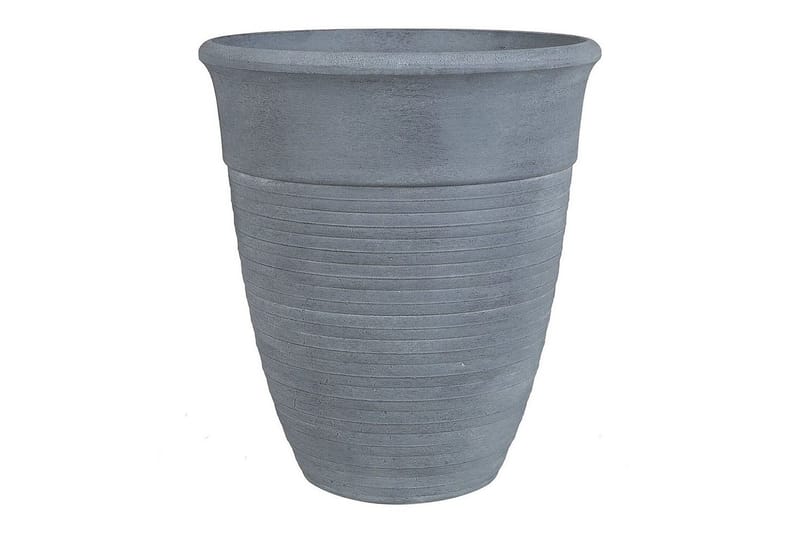 Trädgårdskruka Katalima set om 2 Grå, 43x43x49 cm - Grå, 43x43x49 cm - Inredning - Dekoration & inredningsdetaljer - Krukor & ytterkrukor - Utomhuskruka