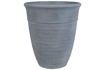 Trädgårdskruka Katalima set om 2 Grå, 50x50x58 cm - Grå, 50x50x58 cm - Inredning - Dekoration & inredningsdetaljer - Krukor & ytterkrukor - Utomhuskruka