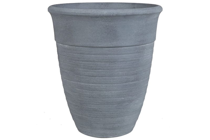 Trädgårdskruka Katalima set om 2 Grå, 50x50x58 cm - Grå, 50x50x58 cm - Inredning - Dekoration & inredningsdetaljer - Krukor & ytterkrukor - Utomhuskruka