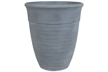 Trädgårdskruka Katalima set om 2 Grå, 50x50x58 cm - Grå, 50x50x58 cm - Inredning - Dekoration & inredningsdetaljer - Krukor & ytterkrukor - Utomhuskruka