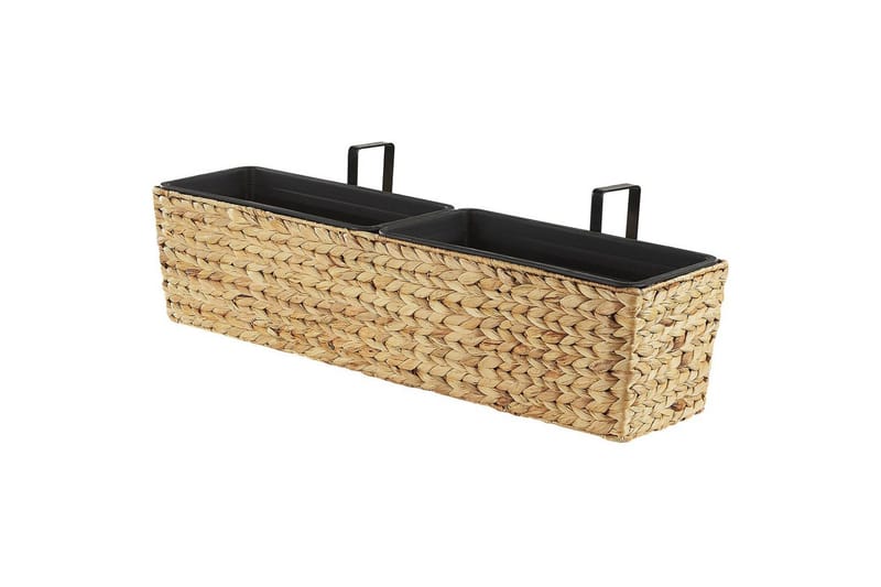 Trädgårdskruka Kawala Beige, 80x18x20 cm - Beige, 80x18x20 cm - Inredning - Dekoration & inredningsdetaljer - Krukor & ytterkrukor - Utomhuskruka