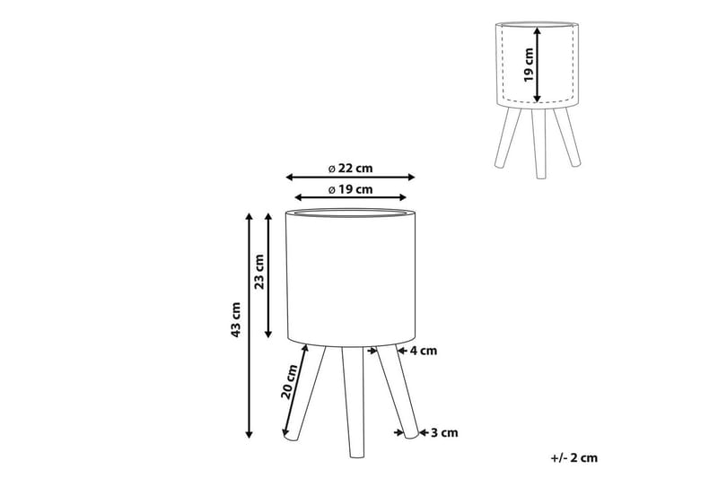Trädgårdskruka Kottes - Inredning - Dekoration & inredningsdetaljer - Krukor & ytterkrukor - Utomhuskruka