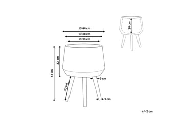 Trädgårdskruka Malaki - Inredning - Dekoration & inredningsdetaljer - Krukor & ytterkrukor - Utomhuskruka