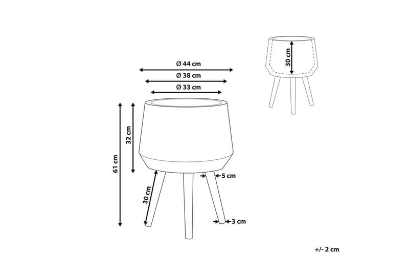 Trädgårdskruka Malaki - Inredning - Dekoration & inredningsdetaljer - Krukor & ytterkrukor - Utomhuskruka