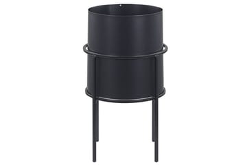 Trädgårdskruka Milea Svart - Svart - Inredning - Dekoration & inredningsdetaljer - Krukor & ytterkrukor - Utomhuskruka