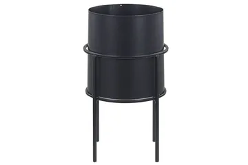 Trädgårdskruka Milea Svart - Svart - Inredning - Dekoration & inredningsdetaljer - Krukor & ytterkrukor - Utomhuskruka