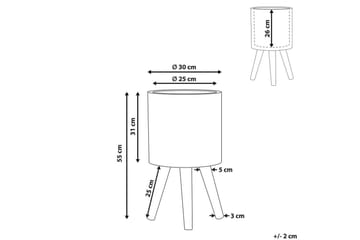 Trädgårdskruka Nausa - Inredning - Dekoration & inredningsdetaljer - Krukor & ytterkrukor - Utomhuskruka