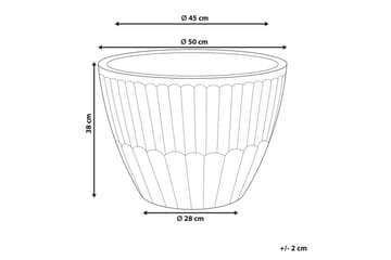 Trädgårdskruka Nyssa - Inredning - Dekoration & inredningsdetaljer - Krukor & ytterkrukor - Utomhuskruka