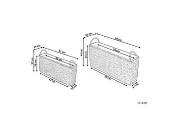 Trädgårdskruka Ormos set om 2 - Inredning - Dekoration & inredningsdetaljer - Krukor & ytterkrukor - Utomhuskruka