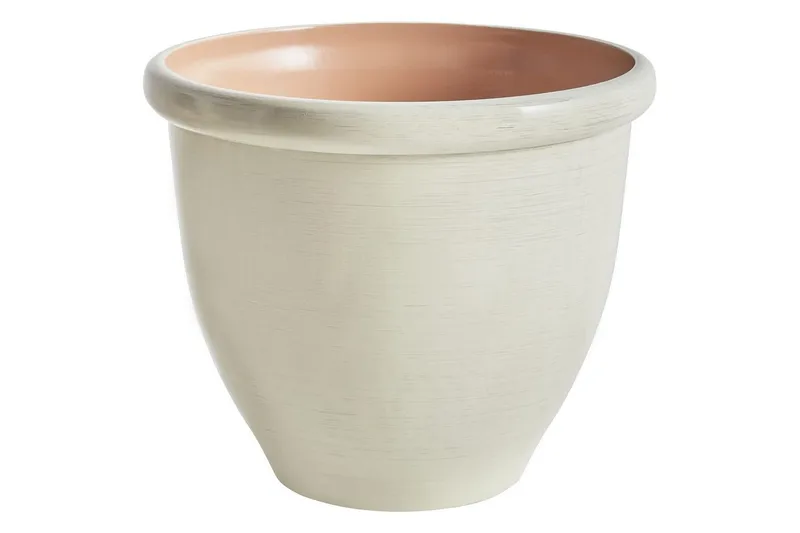 Trädgårdskruka Tesalia Beige, Beige