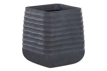 Trädgårdskruka Parikia Svart, 28x28x27 cm - Svart, 28x28x27 cm - Inredning - Dekoration & inredningsdetaljer - Krukor & ytterkrukor - Utomhuskruka