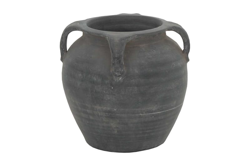 Kruka Mantic med Öra - Grå|Keramik - Urna